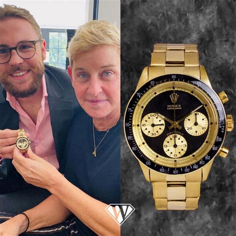 rolex ellen degeneres|ellen DeGeneres new Rolex.